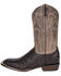 Image #2 - Lucchese Men's Wyatt Exotic Caiman Western Boots - Broad Square Toe, Chocolate, hi-res