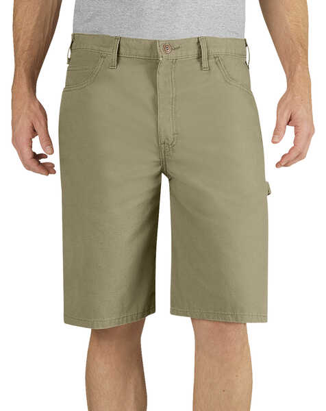 Image #2 - Dickies Relaxed Fit Duck Carpenter Shorts, Sand, hi-res