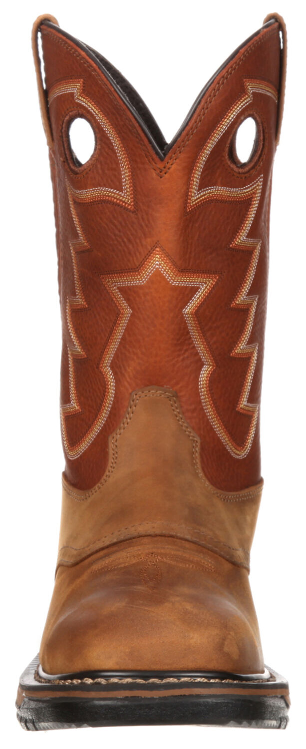 Image #4 - Rocky Men's Original Ride Western Boots, Tan, hi-res