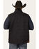 Image #4 - Cinch Men's Herringbone Textured Concealed Carry Bonded Vest, Charcoal, hi-res