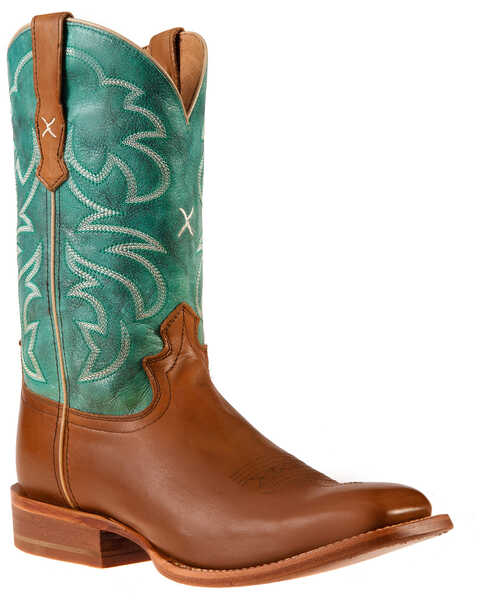 Twisted X Women's Rancher Western Boots - Broad Square Toe, Brown, hi-res