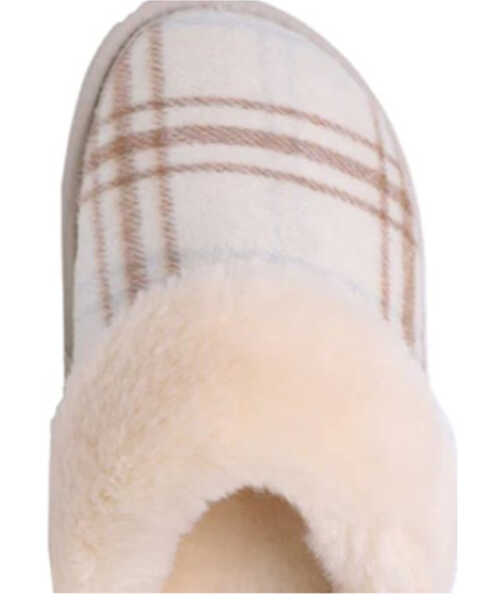 Image #6 - Lamo Footwear Women's Scuff Slippers , Cream, hi-res