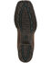 Image #7 - Ariat Men's Hybrid Rancher Western Performance Boots - Broad Square Toe, Brown, hi-res