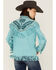 Double D Ranch Women's Outside Boys Jacket, Turquoise, hi-res