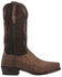 Image #2 - Dan Post Men's Stalker Exotic Caiman Western Boot - Square Toe, Taupe, hi-res