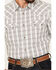 Image #3 - Cody James Men's Briar Patch Plaid Print Short Sleeve Snap Western Shirt, White, hi-res