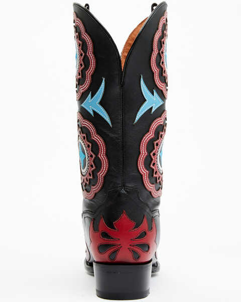 Image #5 - Dan Post Men's Cherokee Bill Western Boots - Snip Toe, Black, hi-res