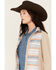 Image #2 - Hooey Women's Serape Striped Softshell Jacket, Lavender, hi-res