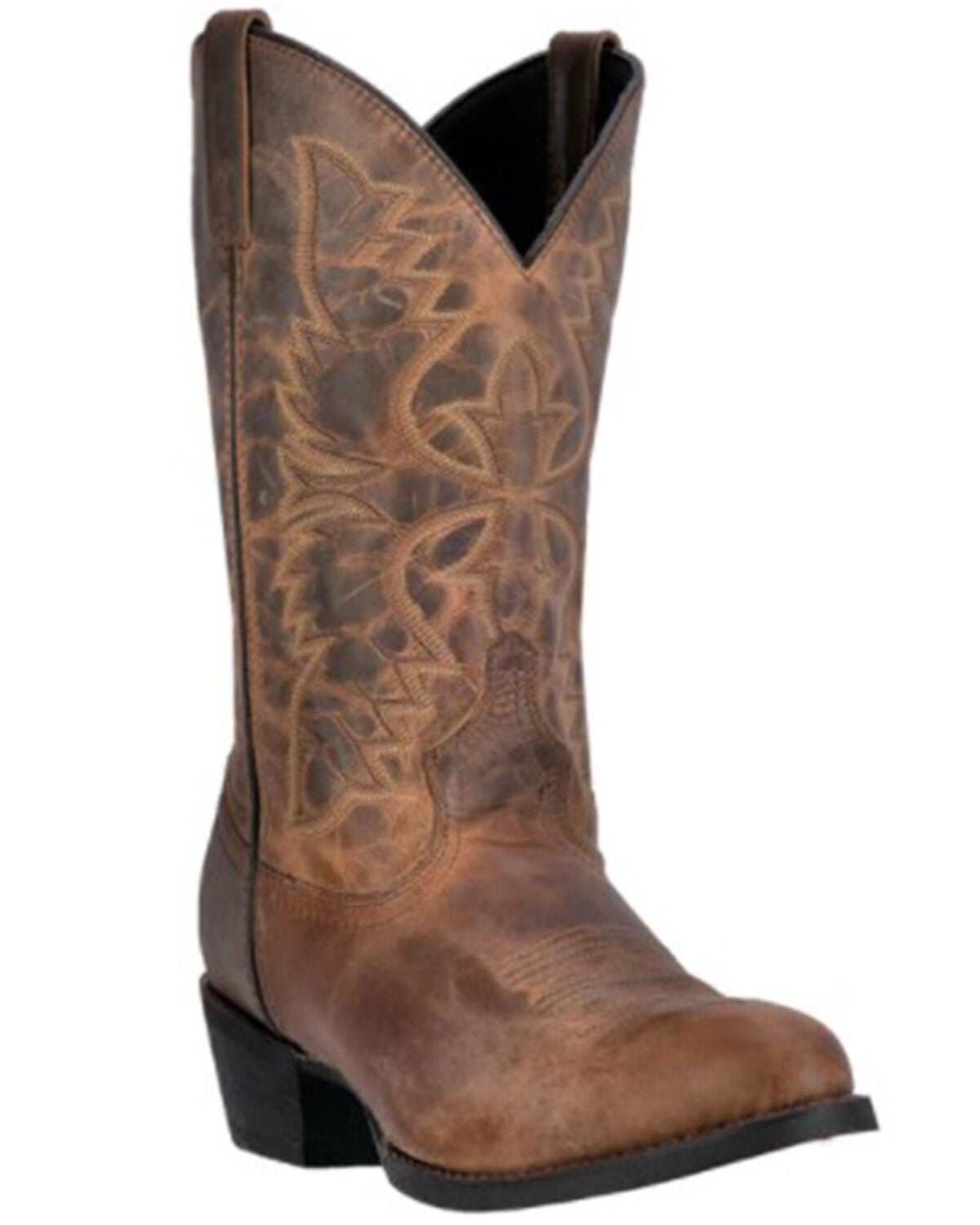 Laredo Men's Birchwood Performance Western Boots - Round Toe, Tan, hi-res