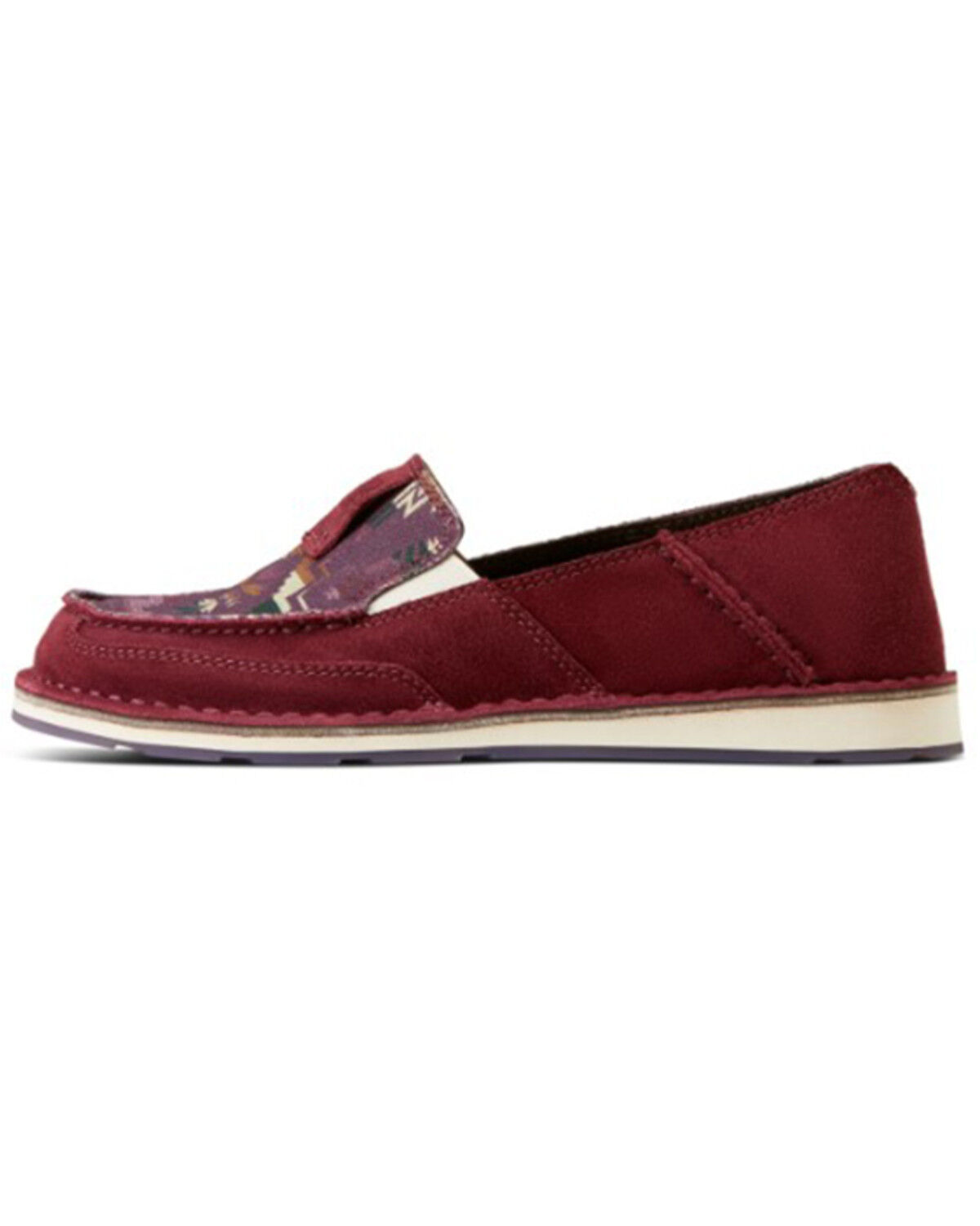 Image #2 - Ariat Women's Cruiser Casual Shoes - Moc Toe, Red, hi-res