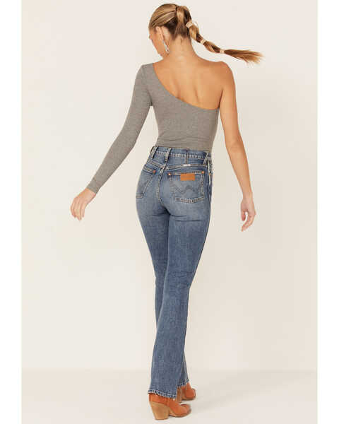Wrangler Women's High Rise 626 Westward Dark Bootcut Jeans