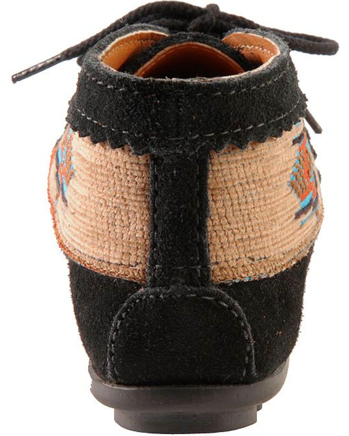 minnetonka moccasins womens black