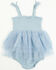 Image #1 - Angel Dear Infant Girls' Tutu Tank Onsie, Blue, hi-res