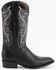 Image #2 - Ferrini Men's Exotic Teju Lizard Western Boots - Round Toe, Black, hi-res