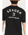 Image #4 - Seager Men's Branded Short Sleeve Graphic T-Shirt, Black, hi-res