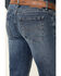 Hooey by Rock & Roll Denim Men's Revolver Medium Vintage Stretch Slim Straight Jeans, Blue, hi-res