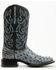 Image #2 - Cody James Men's Exotic Full Quill Ostrich Western Boots - Broad Square Toe, Grey, hi-res