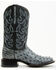Image #2 - Cody James Men's Exotic Full Quill Ostrich Western Boots - Broad Square Toe , Grey, hi-res