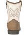 Image #3 - Smoky Mountain Toddler Boys' Autry Western Boots - Broad Square Toe, White, hi-res