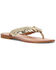 Image #1 - Frye Women's Ava Fringe Sandals, Gold, hi-res