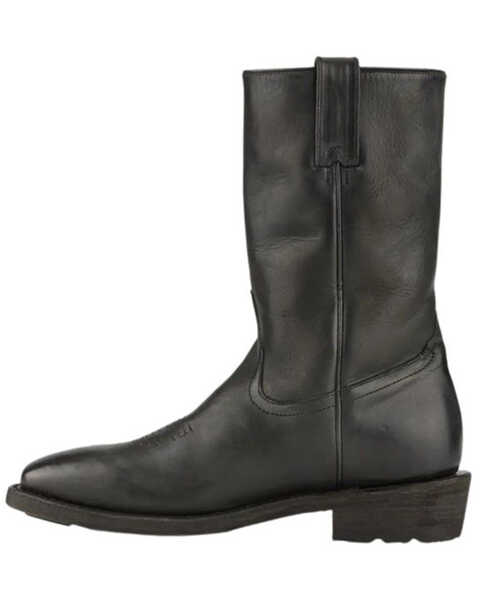 Image #3 - Frye Men's Nash Roper Western Boots - Broad Square Toe , Black, hi-res