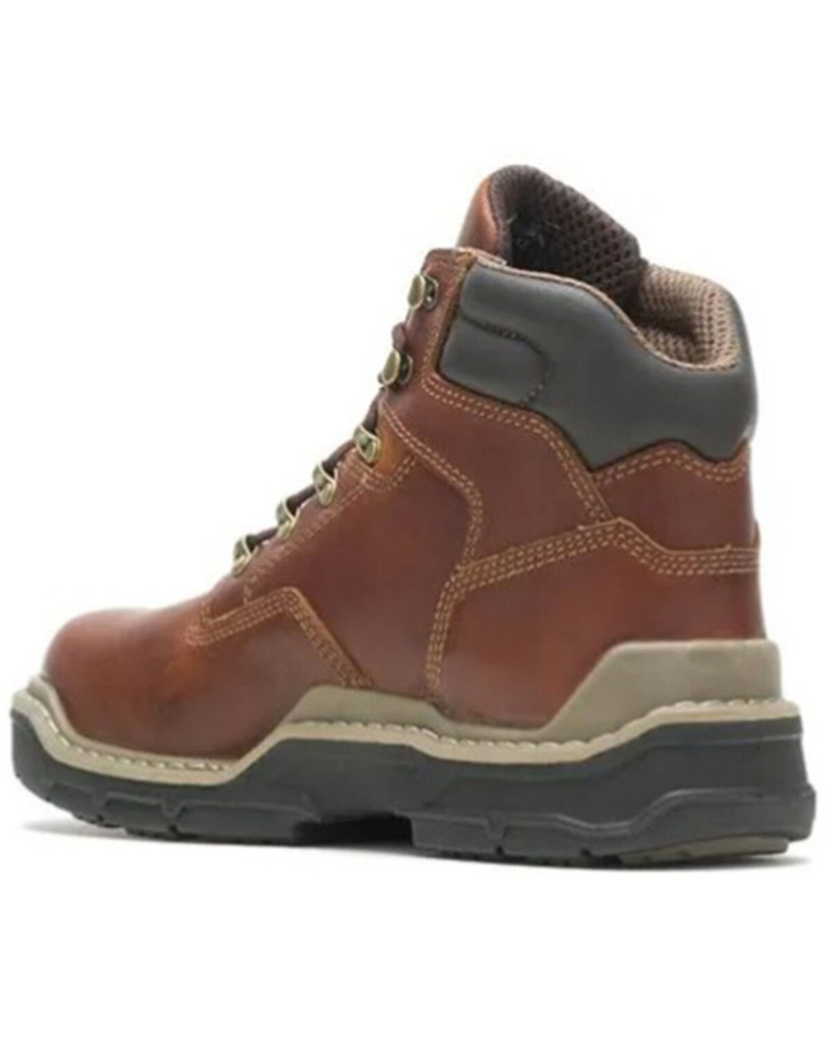 Image #3 - Wolverine Men's Raider II Work Boots - Carbon Toe, Brown, hi-res