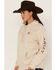 Image #2 - Ariat Women's Embroidered Logo Hoodie, Tan, hi-res