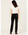 Image #3 - Carhartt Women's Rugged Flex® Relaxed Fit Double-Knee Canvas Work Pants, Black, hi-res