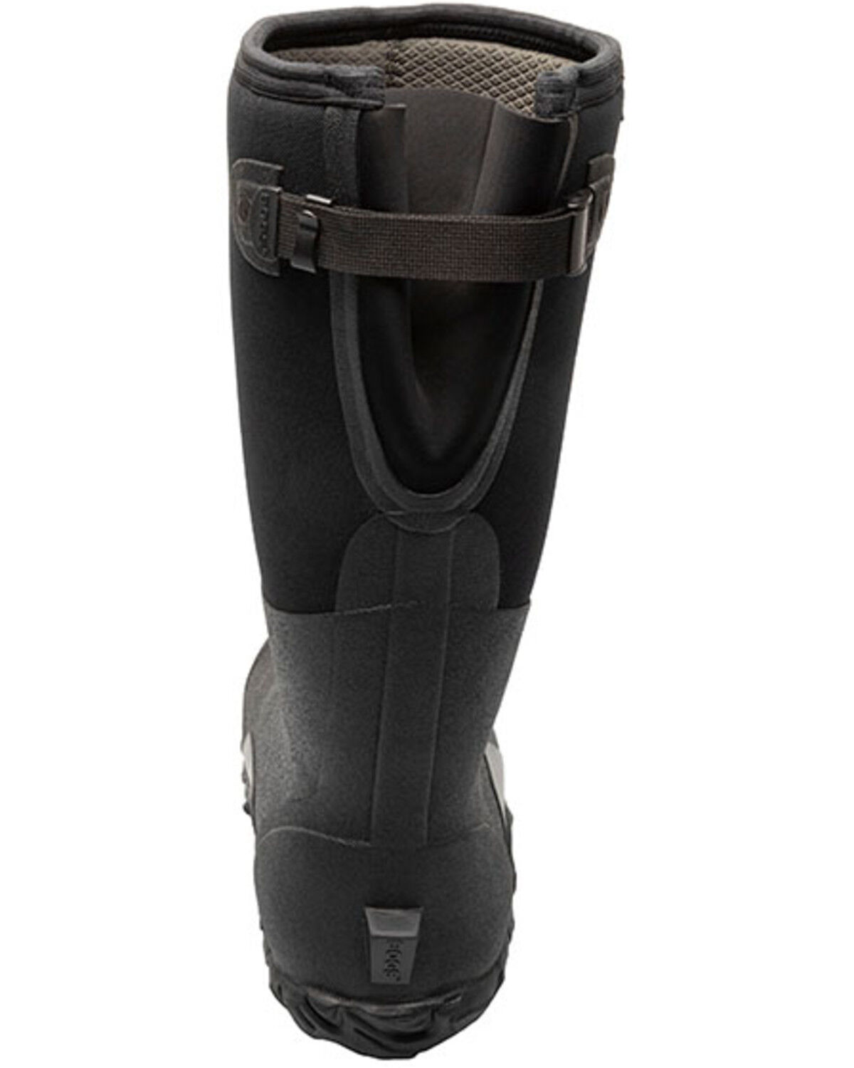 Image #5 - Bogs Men's Classic High Adjustable Calf Rubber Boots - Round Toe, Black, hi-res