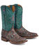 Image #1 - Tin Haul Women's Painted Warrior Western Boots - Broad Square Toe , Brown, hi-res