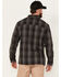 Image #4 - Hawx Men's Brawny Flannel Work Shirt, Black, hi-res