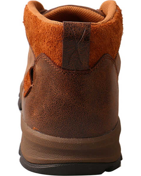 Image #6 - Twisted X Men's Waterproof Hiker Shoes - Moc Toe, Brown, hi-res