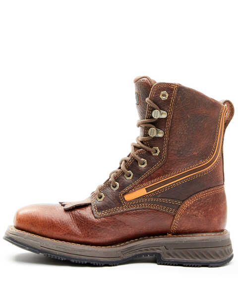 Image #3 - Cody James Men's 8" ASE7 Disruptor Work Boots - Nano Composite Toe, Brown, hi-res
