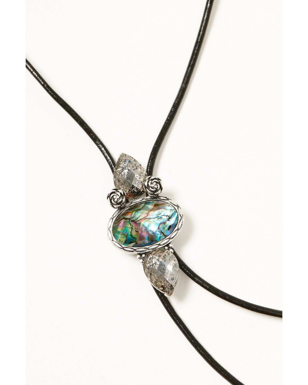 Image #2 - Lainey Wilson Women's Stone Bolo Necklace, Silver, hi-res