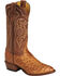 tony lama cognac ostrich boots