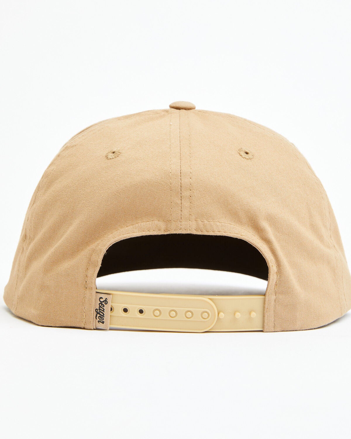 Image #3 - Seager Men's Badge Ball Cap, Tan, hi-res