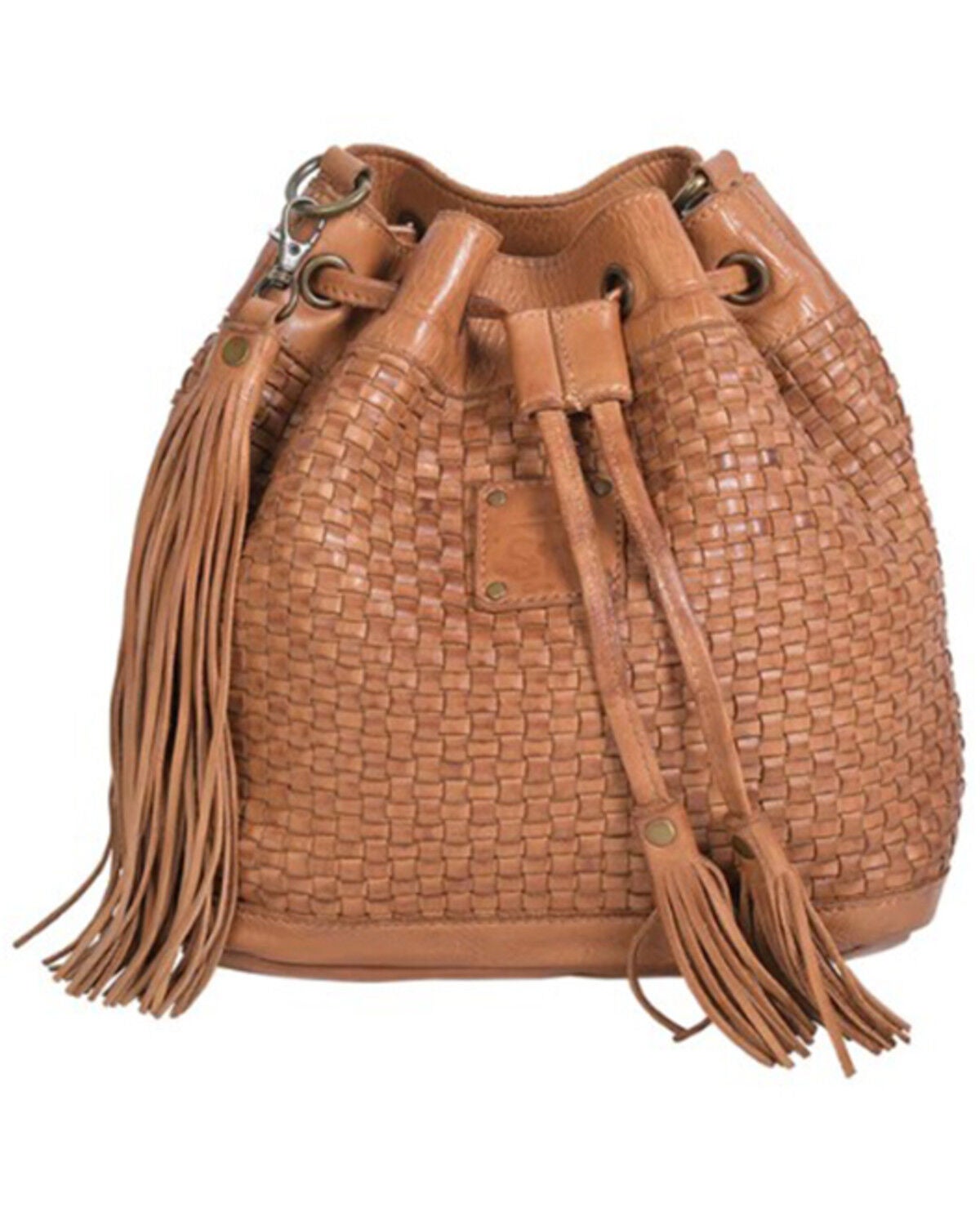 STS Ranchwear By Carroll Women's Sweetgrass Bucket Bag, Tan, hi-res