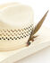 Image #2 - Justin Waco 50X Straw Cowboy Hat, Ivory, hi-res