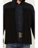 Image #3 - RANK 45® Men's Southwestern Block Print Softshell Jacket, Black, hi-res