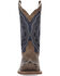Image #4 - Laredo Women's Dragon Fly Embellished Western Boots - Broad Square Toe, Navy, hi-res