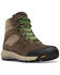 Danner Women's Inquire Mid Textile Lace-Up Hiker Work Boots - Round Toe, Brown, hi-res