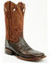 Image #1 - Corral Men's Exotic Caiman Western Boots - Broad Square Toe, Black, hi-res