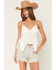 Image #2 - Cleo + Wolf Women's Embroidered Tank Top, Natural, hi-res