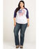 Image #6 - Wrangler Women's Aura Instantly Slimming Jeans - Plus, , hi-res