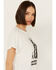 Image #2 - Bandit Women's Horse Western Club Short Sleeve Graphic Tee, White, hi-res