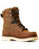 Image #1 - Ariat Men's Rebar Lift 8" Waterproof Lace-Up Work Boots - Moc Toe, Brown, hi-res