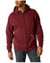 Image #2 - Ariat Men's Rebar Full-Zip Hooded Jacket, Red, hi-res