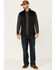 Image #2 - Hawx Men's Merrick Grid Back Zip-Front Fleece Work Vest, Black, hi-res