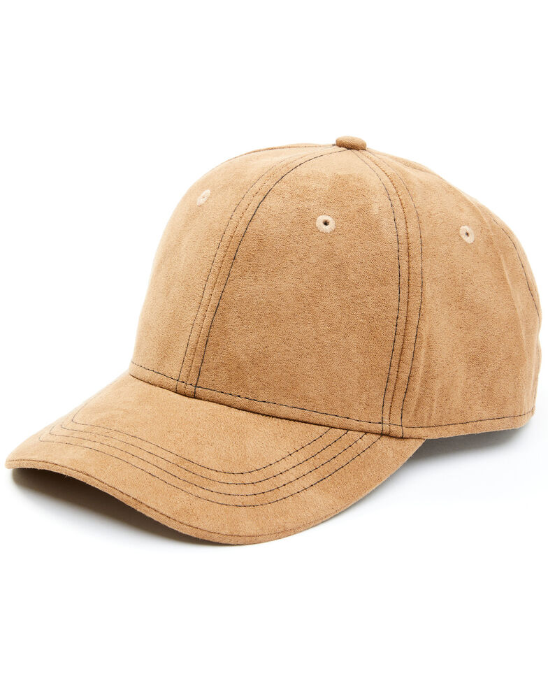 Idyllwind Women's Soft As Suede Ball Cap , Brown, hi-res