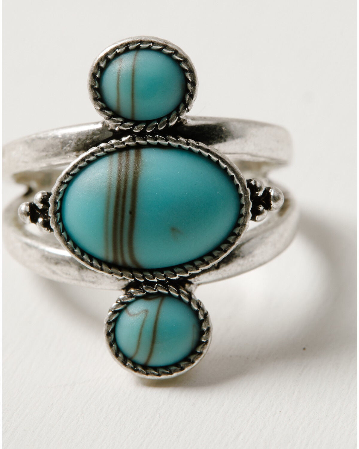 Image #3 - Lainey Wilson Women's Ring Set - 4 Piece, Silver, hi-res